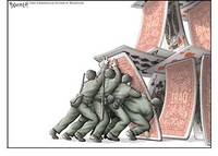 Irák v zrcadle amerických karikatur
