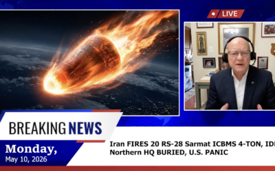 Iran FIRES 20 RS-28 Sarmat ICBMS 4-TON, IDF Northern HQ BURIED, U.S. PANIC