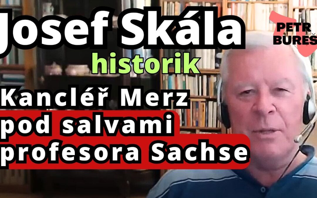 Josef Skála: Kancléř Merz pod salvami profesora Sachse